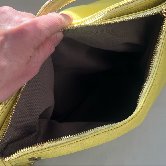 J.crew Yellow Leather Shoulder Bag - Picture 5 of 7